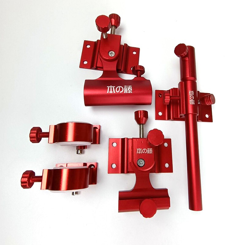 Four sets of red (right hand)